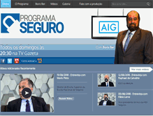 Tablet Screenshot of programaseguro.com.br
